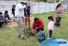 NIÑOS/AS DEL JARDÍN INFANTIL “LOS CARIÑOSITOS” PLANTARON ÁRBOLES NATIVOS