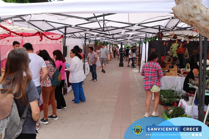 YA COMENZÓ LA TRADICIONAL FERIA NAVIDEÑA EN SAN VICENTE