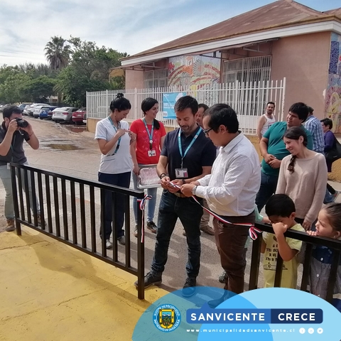 INAUGURACIÓN PUNTO LIMPIO EN EL HOSPITAL DE SAN VICENTE DE TAGUA TAGUA