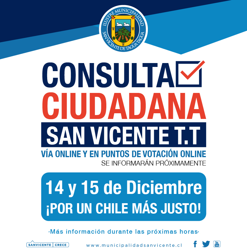 ATENCIÓN SANVICENTANOS | CONSULTA CIUDADANA SAN VICENTE 2019