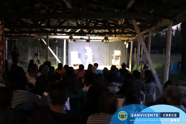 ATARDECER TEATRAL EN LA LOCALIDAD DE LA ORILLA DE PENCAHUE