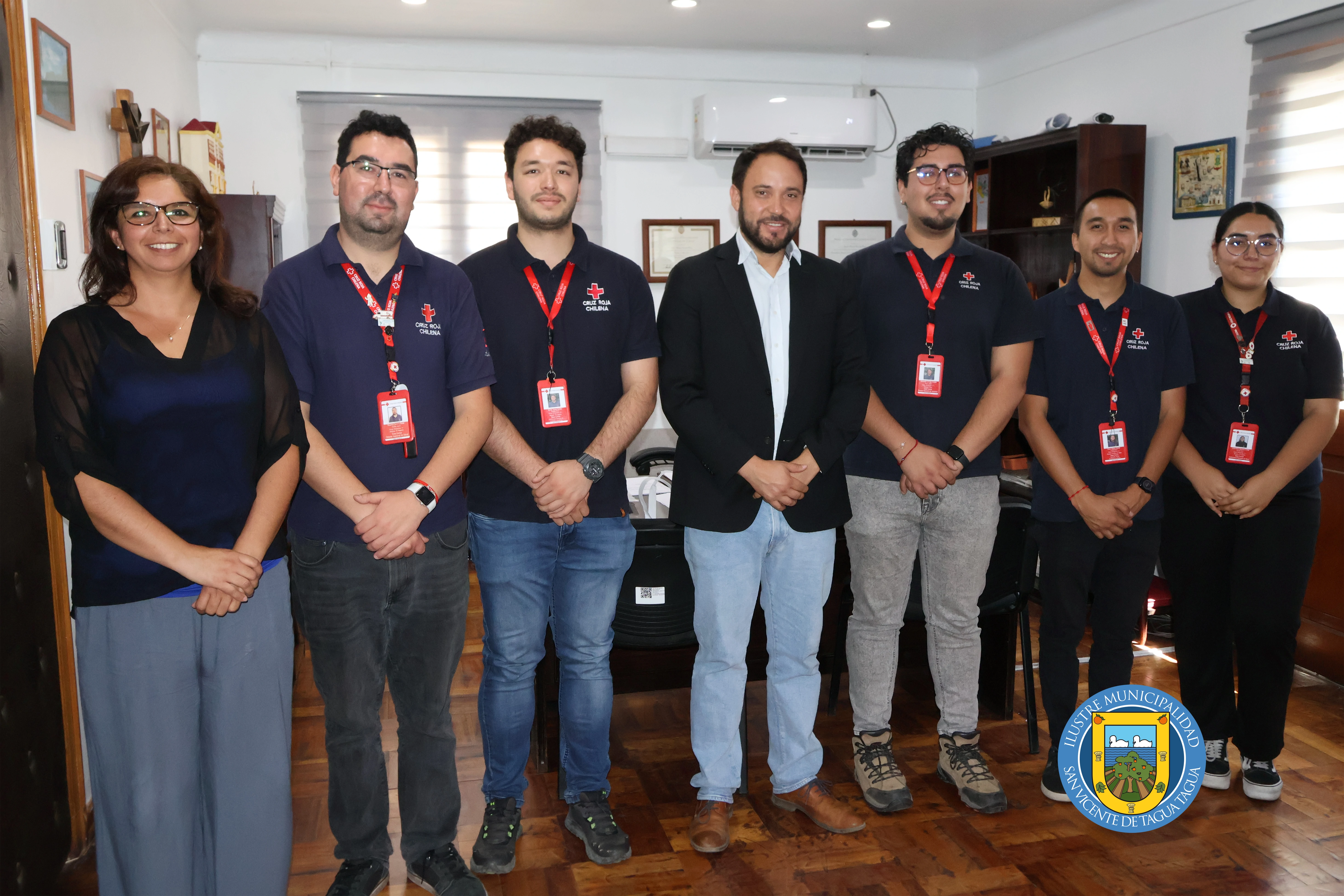 EVALÚAN REALIZAR EN SAN VICENTE EL CAMPAMENTO NACIONAL DE JUVENTUD DE LA CRUZ ROJA CHILENA