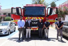 CUERPO DE BOMBEROS RECIBIÓ NUEVO CARRO